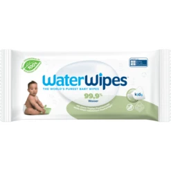 WaterWipes Babydoekjes, Kids, Biologisch Afbreekbaar, 60 Doekjes -Kinder Winkel waterwipes babydoekjes kids biologisch afbreekbaar 60 doekjes a334269 4