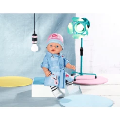 Zapf Creation BABY Born® Deluxe Jeans Jurk 43cm -Kinder Winkel zapf creation baby born deluxe jeans jurk 43cm a335582 2