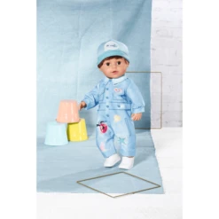 Zapf Creation BABY Born® Deluxe Jeans Overall 43cm -Kinder Winkel zapf creation baby born deluxe jeans overall 43cm a335584 3