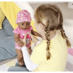 Zapf Creation BABY Geboren Magic Meisje Bruine Ogen 43 Cm -Kinder Winkel zapf creation baby geboren magic meisje bruine ogen 43 cm a307173 4