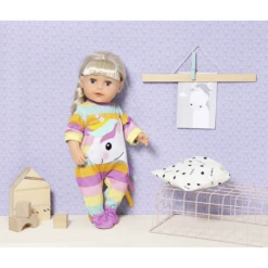Zapf Creation Dolly Moda Eenhoorn Romper, 43cm -Kinder Winkel zapf creation dolly moda eenhoorn romper 43cm a267657 3